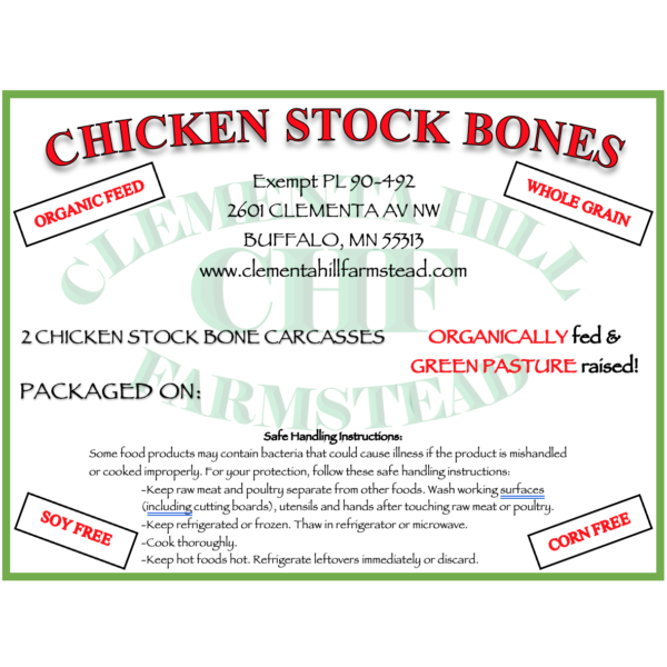 Chicken Stockbones